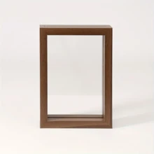 1 件木质双面透明相框，桌面展示，加厚高清亚克力透明面板，适合存放照片、植物标本，浅木色和胡桃木色新款桌面装饰框架 - 彩色 - 查看 14