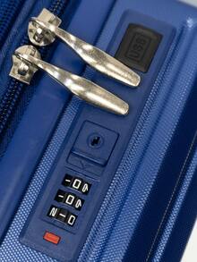 Elegance Carry-On Suitcase - 藍色 - 查看 4