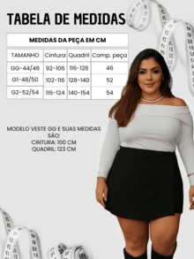 Black Solid Wrap Skirt With Adjustable Tie-Up, High Waist, Plus Size, Non-Transparent, Casual, Elegant - 鏽棕色 - 查看 8