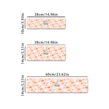 1pc Cute Ghost Pattern Printed Faucet Cover, Halloween Gift, Halloween Decor, Durable Polyester, Quick Dry, Easy Clean, Suitable For Kitchen And Bathroom, Easy Installation, Daily Decor, Gift, Bathroom Mat, Durable Faucet Cover, Faucet Accessory - Multicolor - View 5