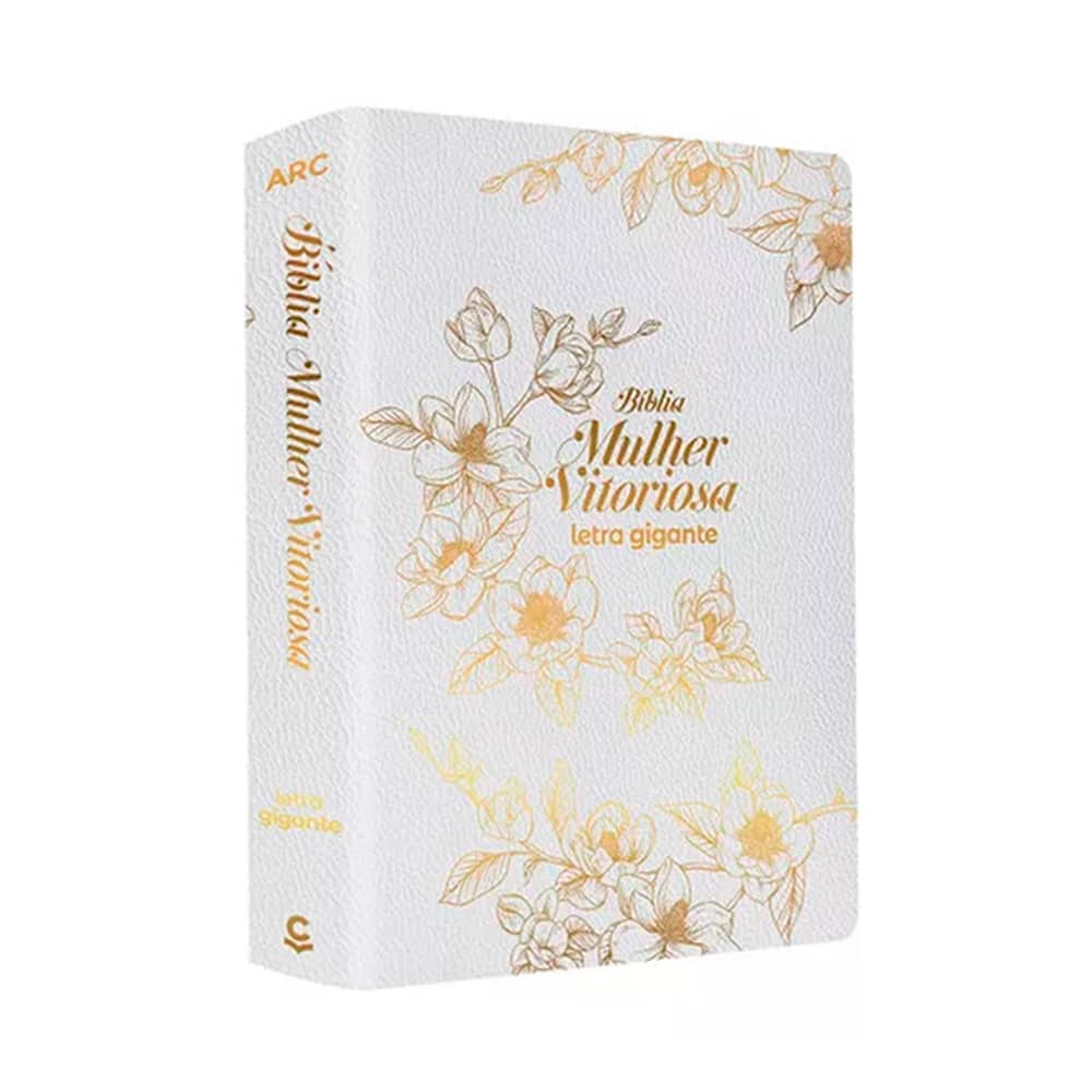Bíblia Da Mulher Vitoriosa - Letra Gigante - Arc - Branca