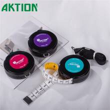 AKTION 1.5m/2m/3m Retractable Soft Tape Measure Dual Scale For Sewing Knitting - Random Color - View 2