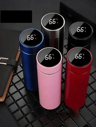 1pc Multi-Color Fashionable Stainless Steel Heat And Cold Preservation Leak-Proof Portable Stainless Steel Coffee Cup, Outdoor Car Vacuum Insulated Cup, Simple Business Gift Cups For Making Tea, Exquisite Unique Ideal Gifts For Him Her, Boyfriend, Girlfriend, Family, Friends,For Anniversaries, For Graduation, For Weddings
