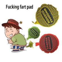 1 Stück Fartpad aus Schwamm in zufälliger Farbe, neuartiges Gag-Streich-Fartpad für den 1. April/Halloween, Spiele, Furz, Furz-Streich