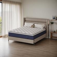 8/12/14 Inch Memory Sponge Mattress With Bagged Springs, Medium Softness And Hardness, Queen Size Mattress,King Sizes Mattress, Full Size Mattress, Twin Sized Mattress, Boxed, High-Quality Mattress, Modern Bedroom Home. - Xanh và trắng - Xem 3