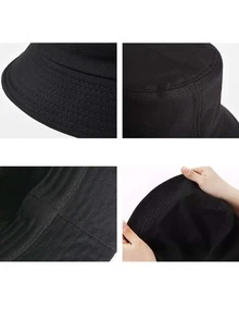 1pc Breathable Bucket Hat, Sun-Protective Customizable With Images Text Names Logos For Men And Women - Multicolor - View 8