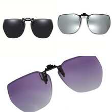 Unisex Retro Clip-On Eyeglasses - Frameless Design, TAC Lenses, Perfect For Parties, Driving, And Casual Wear - Great Gift For Birthday, Holiday, Summer, Valentine's Day, Christmas, Driving Glasses | Funky Design | Eyeglasses Women, Holiday Essentials - Multicolor - View 21