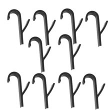 8/4pcs Multifunctional Towel Rack Hook, Strong Load-Bearing Non-Slip Bathroom Storage Rack, Punch-Free Kitchen And Bedroom Storage Rack, Bathroom Radiator Toilet Radiator Crossbar Bracket Hook (Suitable For Hanging Bath Towels/Clothing/Cleaning Tools) Back To School - Multicolor - View 16