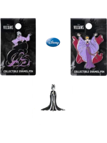 Disney 1PC Official Licensed Brooch Villains The Queen Sleeping Ursula Enamel Pin Collectible Metal Badge Coats Bags Brooches Halloween Newyear Christmas Gifts For Fans - Brooch - View 2