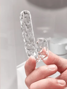 4 قطع/10 قطع من خطافات الحمام من الأكريليك، خطافات لاصقة بدون أضرار، يمكن تعليق المناشف والحقائب الظهرية والملابس والمفاتيح عليها