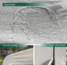 SoBuy Foil Tool Shed Aluminum Silver