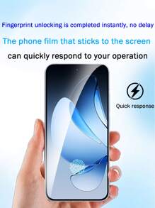 3 件高清钢化玻璃屏幕保护膜，适用于 OPPO 系列，防刮擦，表面光滑，防指纹，易于安装屏幕保护必需品，适用于日常防护、办公室、家庭手机屏幕保护膜手机配件防水防震防摔全覆盖 - 彩色 - 查看 5