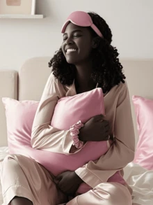 12pcs Sleep Hair Styling Tool Set, Includes Curling Iron And Face Massager, 1 Pillowcase, Suitable For Beige Queen Suite, No Heat Needed For Curling, Night Curling Device, 1 Sleep Eye Mask, Ladies Face Massage Roller, Hair Styling, Hair Care Products, Curling Products, Hair Accessories, Hair Care Set, Hair Tool Kit, Hair Care Towel, Suitable For Salon, Hotel, Gym, Home Goods, Towel, Dry Hair Towel