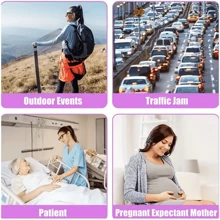 3 Colors Optional, Women's Portable Silicone Urinal, Women's Standing Urinal, Suitable For Outdoor Travel Camping, Hotel Toilet, Public Toilet, With Storage Box, Leak-Proof Silicone Funnel, Travel Essential - Multicolor - View 8