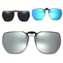 Unisex Retro Clip-On Eyeglasses - Frameless Design, TAC Lenses, Perfect For Parties, Driving, And Casual Wear - Great Gift For Birthday, Holiday, Summer, Valentine's Day, Christmas, Driving Glasses | Funky Design | Eyeglasses Women, Holiday Essentials - Multicolor - View 19