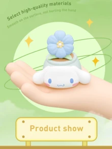 Sanrio Characters Potted Plant Series Decorative Items, Hello Kitty And Friends Plant Pots, Cute Desktop Decorations, Collectible Figurines, My Melody And Kuromi Planters, Small Succulent Containers, Unique Home Decor, Kawaii Office Accessories, Indoor Plant Pots