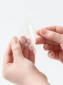 360 pezzi/180 pezzi/36 pezzi Adesivi trasparenti invisibili per il viso, adesivi circolari rimovibili senza tracce, semplici da usare, portatili, adesivi circolari trasparenti ad alta adesività, per trucco, economici, decorazione della stanza, vanità, viaggio, camera da letto, accessori per il trucco, economici, riempitivi per calze, trucco, strumenti per il trucco, roba economica, regali, regali per donne, regali di Natale