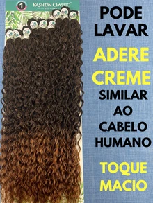 Anjo Plus 80cm Fashion Classic Curly Hair Bio Vegetal - 挑染棕色 - 查看 4