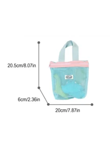 7pcs Kids Beach Toys Set With Storage Bag, Suitable For Digging Sand And Playing In Water. Made Of Durable ABS Material. Set Includes: Shovel, Rake, Dinosaur & Animal Molds, Random Colors. Suitable For 3-6-12 Years Old Boys And Girls For Outdoor Beach Play.