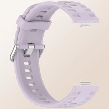 1pc Soft Silicone Sports Case + Strap Compatible With Hua Wei Watch Fit 4 Pro Band Men/Women,Heavy-Duty Sweatproof Rubber Cover Bracelet Wristband Compatible With Hua Wei Watch Fit 4Pro Smartwatch Accessories, School Supplies For Students Campus Essentials