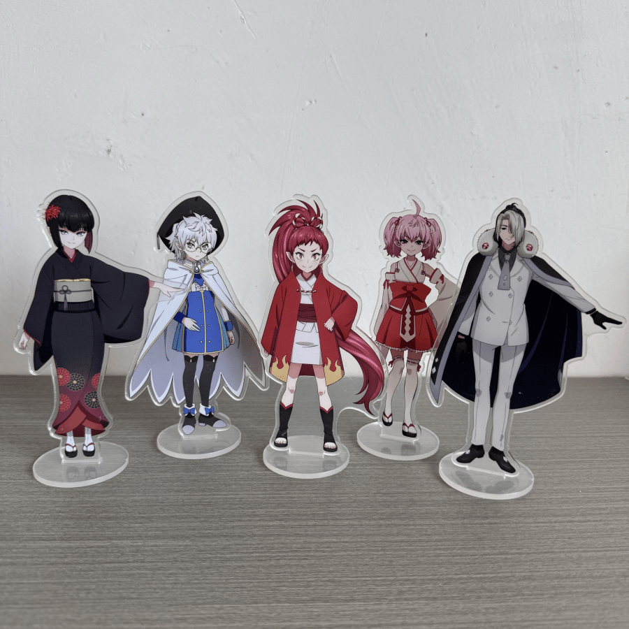 1 Soporte acrílico del anime "El tasador es en realidad el talla grande fuerte" - Decoraciones de anime, decoración de mesa y del hogar, regalos de cumpleaños perfectos para amigos, regalos de temporada de regreso a clases