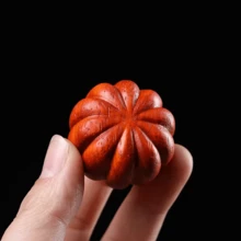 Decoración de calabaza de madera estilo gótico, accesorios creativos nórdicos para el hogar, vestíbulo, sala de estar, figura temática de cosecha de jardín