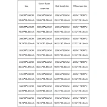 4 件套简约条纹印花羽绒被套装（1 个羽绒被套、1 个床单、2 个枕套、无填充物），简约卧室床上用品套装，可水洗，万圣节礼物 - 彩色 - 查看 3