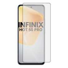 Cover + 3D Glass Film Compatible With Infinix Hot 50 Pro - Negro - Ver 2