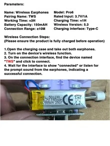 真无线耳机，配备充电盒、24 小时电池续航时间、轻松的手机设置 - 彩色 - 查看 10