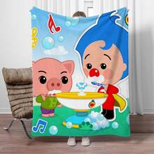 Plims Large Blanket Bed Personalized Blanket King Size Decorative Blankets For Sofa Luxury Bedding Fluffy Soft Blankets & Throws - Style - View 1