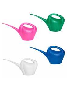 Plastic Watering Can With Long Thin Spout, 2 Liters For Garden - 白色 - 查看 2