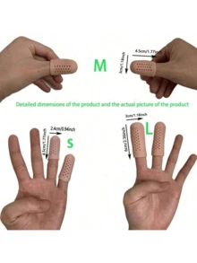 12pcs Gel Breathable Toe Cover-Silicone Toe Cover For Big Toe Protection (L M S) Three Different Sizes Of Foot Guards, A Health Gift For Parents And Friends. Breathable Big Toe Protector, Silicone Toe Sleeve And Soft Toe Protector For Men And Women, - Multicolor - View 4