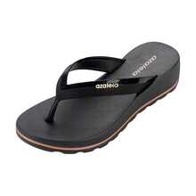 Azaleia Orthopedic Clog Sandal Fasciitis Spur 33 To 39 - Black - View 3