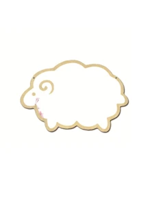 1 件亚克力镜面墙艺术和杨木动物婴儿房装饰：几秒钟内打造时尚儿童房装饰 - 彩色 - 查看 23