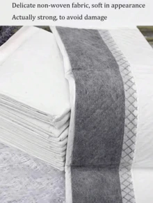 100片装宠物加厚竹炭尿垫，床垫，加厚尿布狗狗用品厕所。狗狗尿垫为一次性使用，适用于训练宠物在固定时间和地点上厕所，保持家居卫生无异味，是送给快乐幼犬幼猫的最佳生日礼物，宠物用品，宠物尿垫 - 彩色 - 查看 3