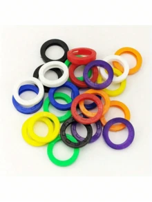 XIANG YU 硅胶弹性键帽盖，灵活按键盖，钥匙识别标签盖，方便识别门钥匙扣汽车配件可爱哥特 Y2k