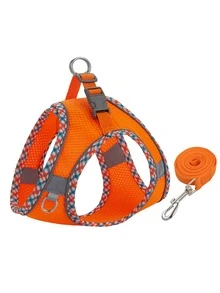 Pet Collar Strong Anti-Crack Buckle High Toughness Lightweight Chest And Back - Multicolor - View 14