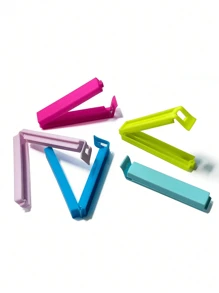 封口夹7.5cm零食保鲜夹茶叶奶粉厨房食品袋密封夹塑料食品夹婚礼派对礼品袋