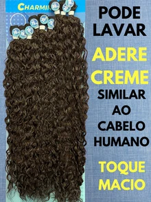 Anjo Plus 80cm Fashion Classic Curly Hair Bio Vegetal - Dark Brown - View 4