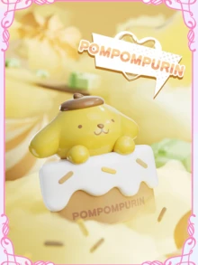 Sanrio Characters Slice Cake Blind Box - Cute Collectible Storage Boxes, Official Licensed Figurines for Decoration/Gift, Featuring Hello Kitty/My Melody/Pompompurin/Kuromi/Pochacco/Cinnamoroll, Ideal for Desk/Roomompurin/Kuromi/Pochacco/Cinnamoroll, Ideal for Desk/Roomk Orerials, Matsapii, shathium, Fhathium, Maters） Detailed Design, Perfect Birthday/Christmas Gift for Kids & Adults, Enhance Space with Fun & Functional Decor - 彩色 - 查看 8