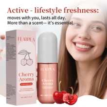 FLATPEA 50ml Cherry Scented Hair Gel | Long-Lasting Fragrance, Suitable For Various Occasions With Roll-On Design, Portable And Easy To Carry | Ideal For Romantic Dates, Social Events And Holiday Gifts - Emits Elegant Masculine Fragrance