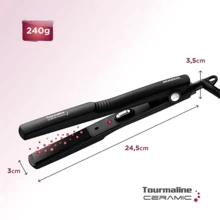 Mondial Travel Dryer Kit Tourmaline Ceramic Straightener, Shiny Straight Hair, Portable, Powerful, Dual Voltage - 查看 6