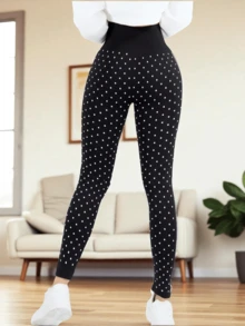 Legging Mujer Mallones Leggins Mayon Mallas Térmico - Negro - Ver 5