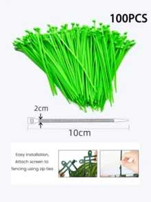 Nejlue Artificial Flowers/Plants1111 Home & Living 1 件人造常春藤隐私栅栏屏风、花园栅栏、人造植物叶栅栏、可扩展隐私屏风、人造树篱板户外装饰栅栏，适用于家居装饰、房间装饰、花园装饰、墙面装饰、室内外装饰、卧室装饰、婚礼装饰、餐桌装饰、派对装饰、万圣节装饰、生日装饰、秋季装饰 - 墨綠色 - 查看 10