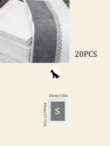 100片装宠物加厚竹炭尿垫，床垫，加厚尿布狗狗用品厕所。狗狗尿垫为一次性使用，适用于训练宠物在固定时间和地点上厕所，保持家居卫生无异味，是送给快乐幼犬幼猫的最佳生日礼物，宠物用品，宠物尿垫 - 彩色 - 查看 14