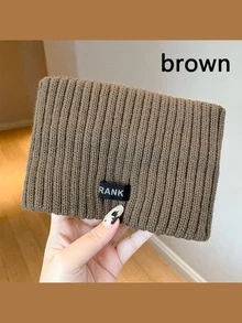 1pc Solid Color Casual Polyester Headband, Autumn/Winter Model - As Picture - View 8