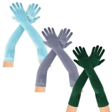 D EXCEED 1/2/3 Pairs Velvet Feel Warm Gloves For Women Opera Party Glove For Ladies Women's Thin Winter Warm Outdoor Sports Fitness Cycling Outdoor Warm Gloves Warm Winter Gloves For Men Women Winter Using - Multicolor - View 25