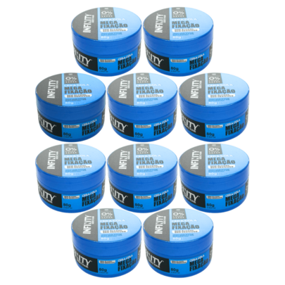 Pomada Modeladora Infinity 80g - Caixa Com 10 Undidades Atacado Escolha aSua
