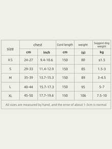 Pet Collar Strong Anti-Crack Buckle High Toughness Lightweight Chest And Back - Multicolor - View 2