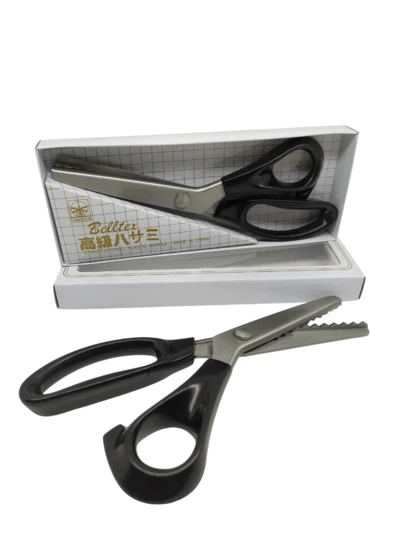 Tesoura De Picotar zig zag  Profissional Corta Papel E Até Tecidos